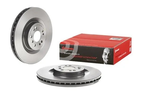 Диск тормозной MERCEDES GL (X164) (06-12) передний вентилируемый (1шт.) BREMBO 09.R103.11 BREMBO