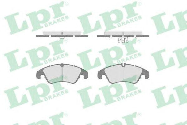 Комплект тормозных колодок 05P1420 05P1420 LPR