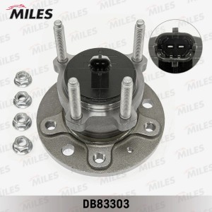 Ступица колеса задняя с подшипником OPEL VECTRA C 03- (SKF VKBA 3624) DB83303 DB83303 MILES