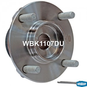 Ступица в сборе NISSAN [перед, Kit] Tiida (C11,SC11X)/Bluebird Sylphy II (G11)/C WBK1107DU KRAUF