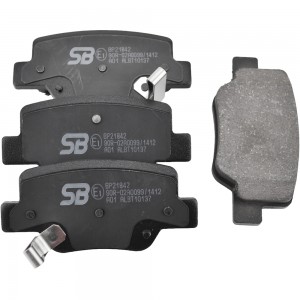 Колодки тормозные задние TOYOTA VERSO 09- BP21842 BP21842 SB NAGAMOCHI