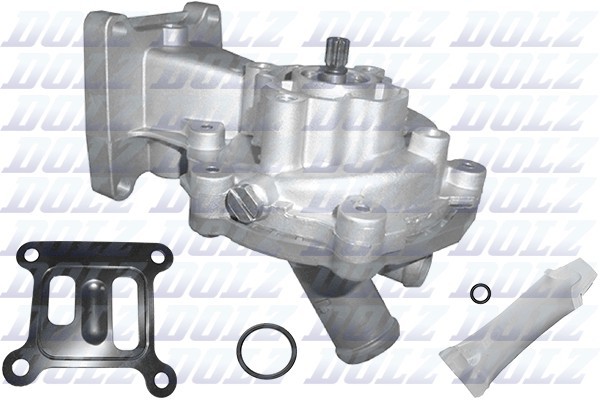 Насос водяной с крышкой FORD TRANSIT 2.0/2.4DI, 2.0TDCi 00-06 F-149CT F149CT DOLZ