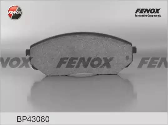 BP43080 колодки дисковые передние!\ KIA Sorento 2.4i/3.5i/2.5CRDi 02> BP43080 FENOX