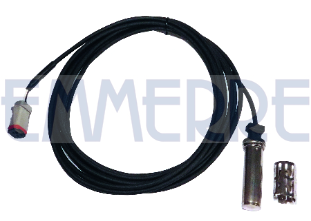 Датчик ABS L = 4030 mm, прямой левый; Premium II TR/PR/ DXi 7 961310 EMMERRE
