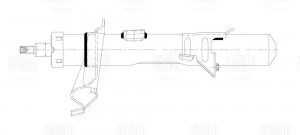 Амортизатор для а.м Ford Kuga 12- до 10.14 г.в. стойка пер. прав. AG10376 AG10376 TRIALLI