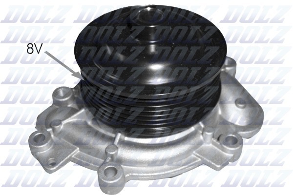 Насос водяной MERCEDES E W212 E350CDI, GL X164 GL320CDI, M W164 ML280-350CDI M-2 M230 DOLZ