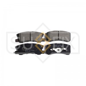 Колодки тормозные задние CITROEN C-Crosser 07, MITSUBISHI Pajero 2.5-3.8 00 / Pa SX-1100 SUFIX
