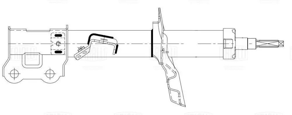Амортизатор Kia Soul (09-) (стойка) пер. лев. (AG 08141) AG 08141 TRIALLI