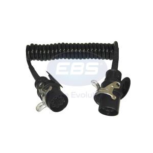 Кабель спиральный   ABS/EBS 7полюсов, L=4 м PREMIUM 01-241 EBS