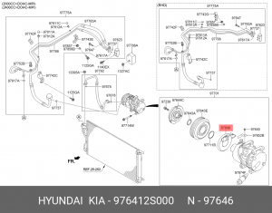 976412S000 H COIL-FIELD 976412S000 HYUNDAI