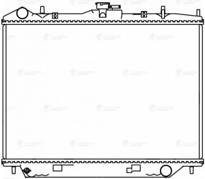 Радиатор охл. для ам Great Wall Hover (05-),Hover H3 (10-),Hover Н5 (10-) (LRc 3 LRC 3007 LUZAR
