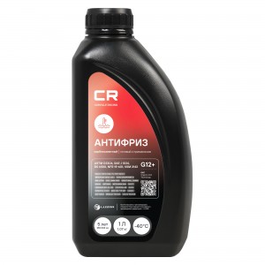 Антифриз красный -40C 1л/1.07кг G12+ OAT флуоресцентный CARVILLE RACING L2018207 CARVILLE RACING