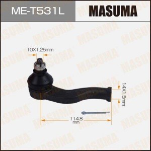 наконечник рулевой левый!\ Daihatsu Boon 04-10 ME-T531L MASUMA