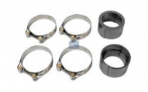 Ремкомплект VOLVO RENAULT коллектора выпускного (хомут 4шт.,втулка 2шт.) DT 2.91084 DIESEL TECHNIC