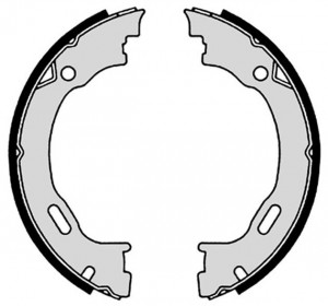 S50516 колодки барабанные ручника!\ MB W163 All 98-05 S 50 516 BREMBO