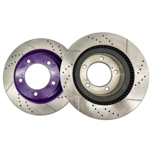 Диск тормозной TOYOTA Sequoia,Tundra (06-) передний (перфорированный) (1шт.) NIB RN22002DSET NIBK