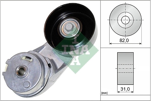 Натяжитель ремня OPEL ANTARA 2.4 534037210 534 0372 10 INA