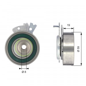 Натяжной ролик привода ГРМ PowerGrip® T43038 GATES