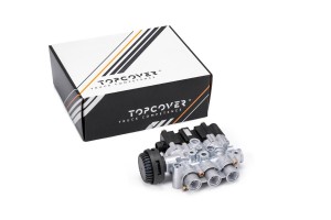 RENAULT MAGNUM/ MB ACTROS/MAN Электромагнитный клапан, ECAS с разъемом Байонет T03681002 TOPCOVER