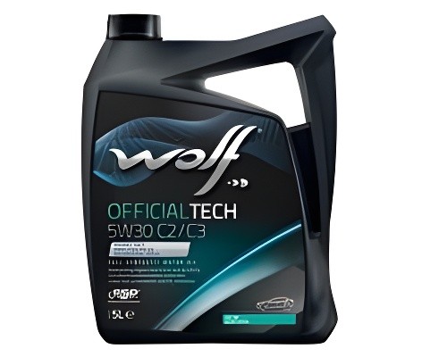 WOLF OFFICIALTECH 5W30 C2/C3 5L BMW LONGLIFE-04 GM dexos2™ MB 229.52 RENAULT RN1 8332579 WOLF