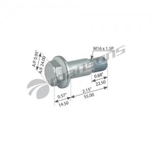 Болт SAF крепления суппорта (M16x1.5x55) MANSONS 600.199 MANSONS