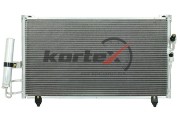 Радиатор кондиционера MITSUBISHI Outlander 03- KRD2064 KRD2064 KORTEX