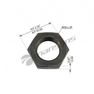 Гайка ROR ступицы (M36x2) MANSONS 780.132 MANSONS