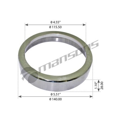 Кольцо балансира Scania 4PRT серия 100.737 MANSONS