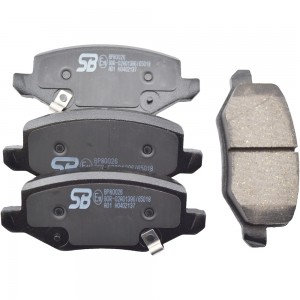 колодки дисковые задние! с антискрип. пластинами\ Haval Jolion 1.5 21> BP80026 SB NAGAMOCHI