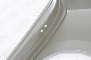Крыло заднее правое Volkswagen Polo sedan 5 (2010-2020) OEM0017KZR OEMPARTS