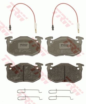 GDB328 571331B=FDB440 !колодки дисковые п.\ Renault Rapid 1.6D 84-98/Twingo 1.2  GDB328 TRW