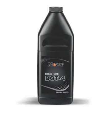 Жидкость тормозная DOT-4 455г MOZER 4606871 MOZER