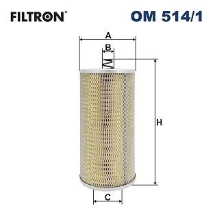 фильтрующий элемент масла! (б) с пружиной \Omn MAN, MB OM5141 FILTRON