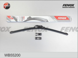 Щетка стеклоочистителя бескаркасная 550мм Multi-mount 3 крепл. WB55200 FENOX