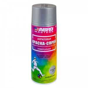 Краска-спрей (алюминиевая) № 26 272 мл ABRO MASTERS SP026AM ABRO
