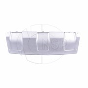 Накладка бампера RENAULT Duster (10-15) переднего нижняя (серебро) NSP NSP07620728255R NSP