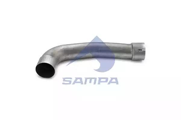 Труба глушителя передняя 021296 SAMPA