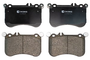 Колодки тормозные передние (Low Metallic) C11CR0278 CWORKS