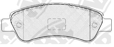 Колодки задние (FIAT DUCATO, CITROEN JUMPER, PEUGEOT BOXER (250)) PN0475 PN0475 NIBK