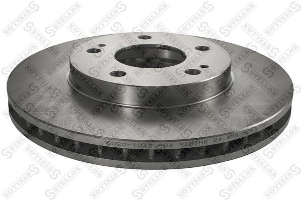 диск тормозной передний!\Mitsubishi Lancer/SpaseRunner 2.0i/2.4GDi 00-07 6020-1078V-SX STELLOX