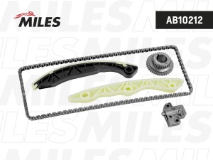 Комплект цепи ГРМ MITSUBISHI 2.4 4B12 со звездочками AB10212 AB10212 MILES