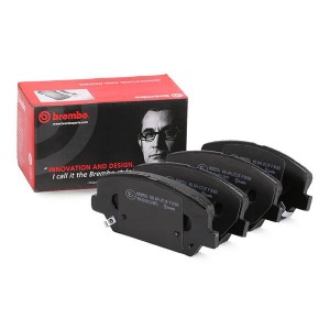 P30065 колодки дисковые передние!\ Kia Optima, Hyundai Genesis/Veloster 2.0 10> P30065 BREMBO