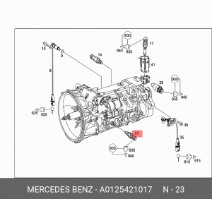 датчик температуры моста A0125421017 MERCEDES BENZ