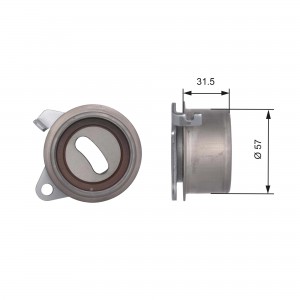 Натяжной ролик привода ГРМ PowerGrip® T41244 GATES