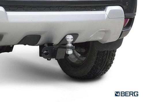 Устройство прицепное Renault Duster 10-, Nissan Terrano 14- "BERG" (шар Е, 1200/ F.4711.002 BERG