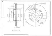 Диск тормозной передний AVANTECH BR3052S AVANTECH