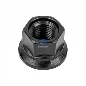 Гайка колеса SCANIA P,G,R,T (M22х7/8"-11BSF/h-30/ключ 33мм) юбка подвижная DT 1.17026 DIESEL TECHNIC