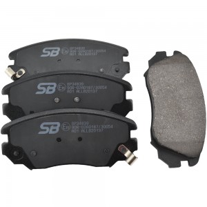 Колодки тормозные передние OPEL INSIGNIA 08-/SAAB 9-5 10- R16 BP34839 BP34839 SB NAGAMOCHI