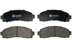 Тормозные колодки передние, Low Metallic C11CR0291 C11CR0291 CWORKS