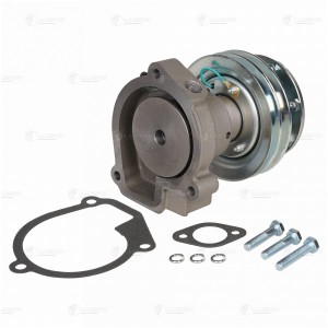 Насос водяной Д-245.7Е3 ГАЗ 2-х ручьевой с муфтой 24V с доп. КГ 1/2" под ЖМТ LUZ LWP 06154 LUZAR